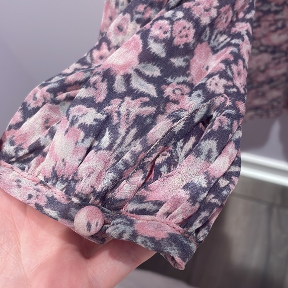 LoveShackFancy long sleeve printed mini dress - Picture 2 of 6